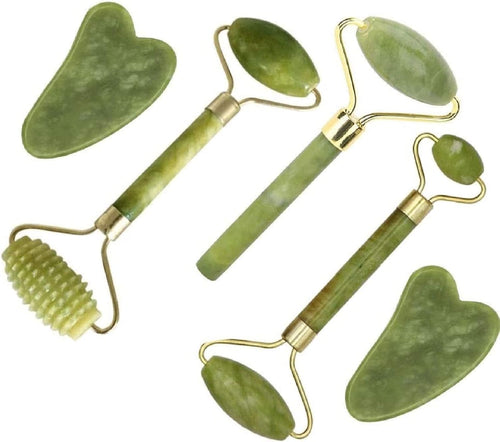 Medivita Jade-Gesichtsroller & Massage-Set